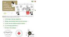 Desktop Screenshot of lait-vache.info